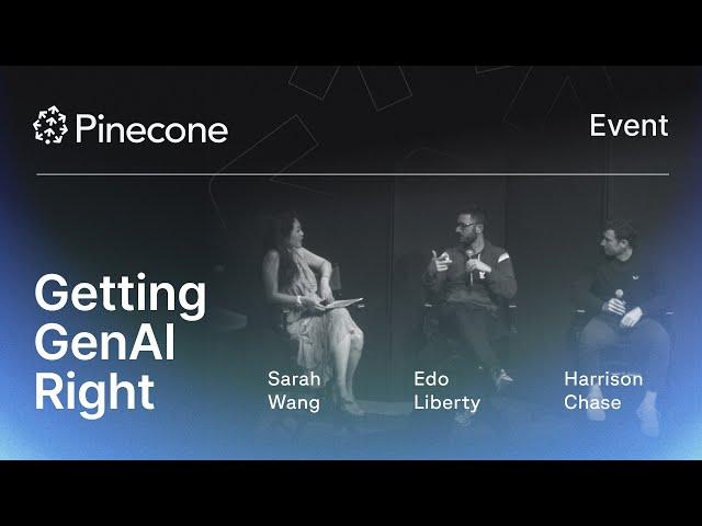 Getting GenAI Right – A live panel discussion with Sarah Wang, Edo Liberty, and Harrison Chase