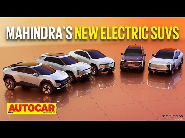 Mahindra electric SUVs revealed! Key details on XUV e8, XUV e9, BE 05, BE 07 & BE 09 | Autocar India