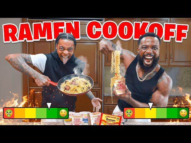 CashNasty vs Flight BEST RAMEN NOODLES COOKOFF!