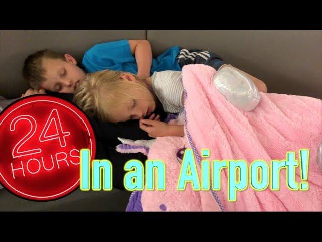 24 hours in the Airport, with Ninja Kidz tv