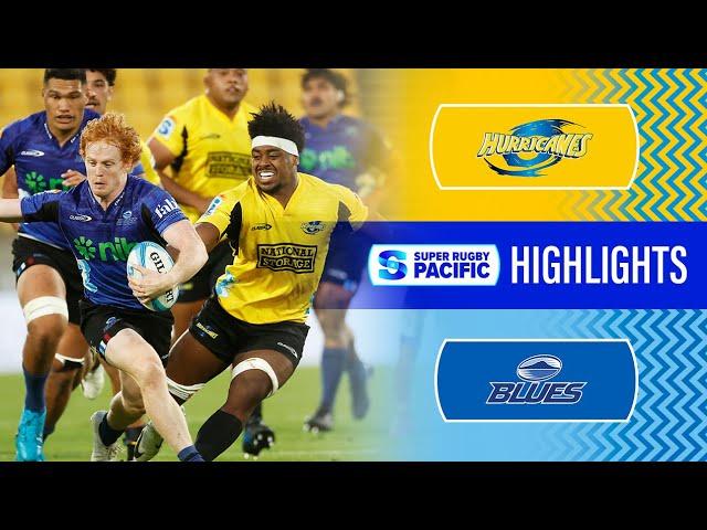 Super Rugby Pacific 2024 | Hurricanes v Blues | Round 3 Highlights