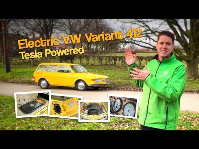 Electric VW Variant 412 - Tesla Powered | eDub Services