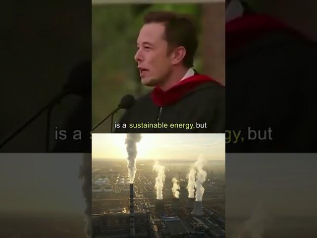 I Had To Make Sustainable Energy Or Else It Would Be The End