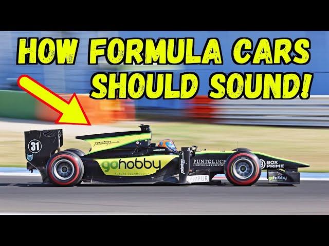 How Formula Cars Should SOUND!  Boss GP Racing Series, Misano Circuit, July 2023 - Warm-Up & Action