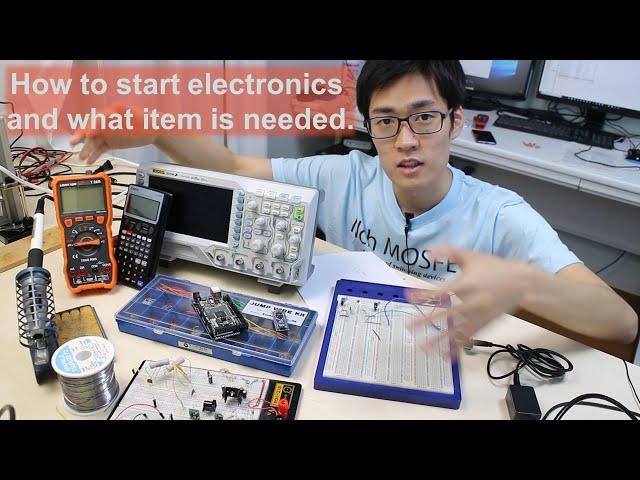 【For Beginner】How to start electronics and what item is needed