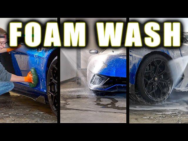 Satisfying Foam Wash with MA*FRA Maniac Line - Lamborghini Aventador LP780-4 Ultimae