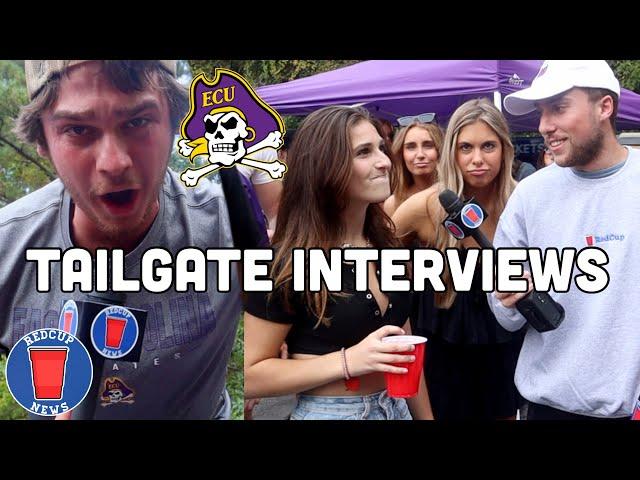 ECU Tailgate Interviews - NIGHT GAME IN GREENVILLE