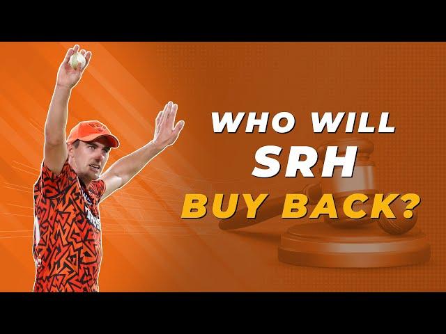 IPL 2025: Who will Sunrisers Hyderabad buy back at the auction?