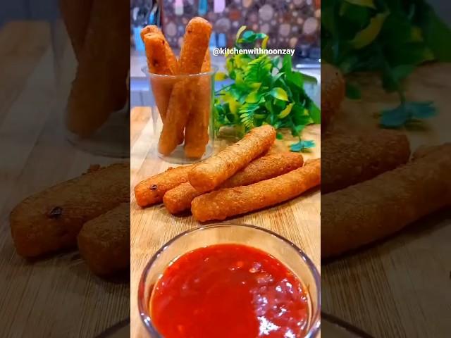 Potato Sticks Recipe Special For Ramadan  | #trendingshorts #ramadan #iftarrecipe #potatosticks