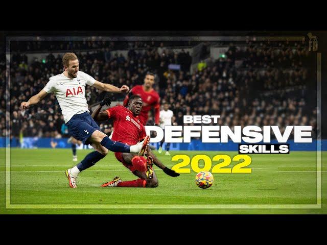 Crazy Defensive Skills & Fearless Tackles #6 | 2021/22 | HD