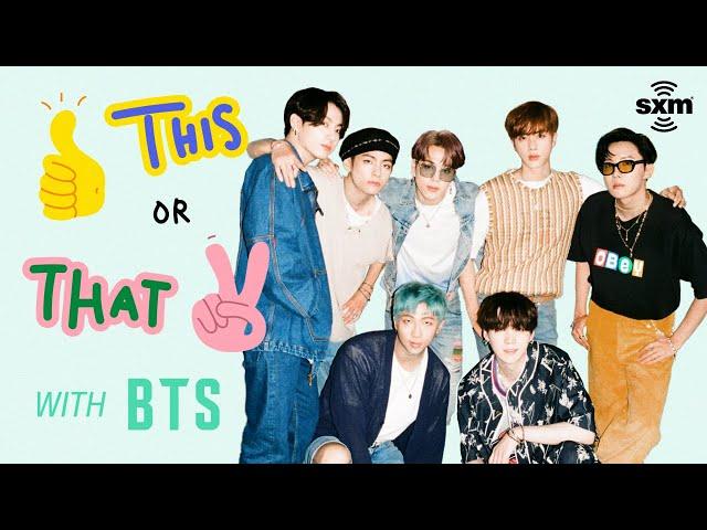 BTS Plays ‘This or That’