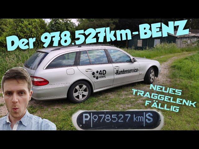 Der 978.527km-Benz I Mercedes Benz S211 E320 CDI - Neues Traggelenk fällig | Daniel Vaske