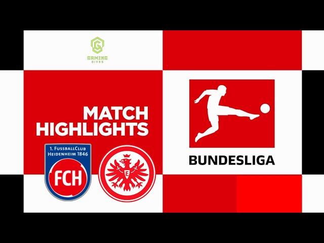 FC Heidenheim vs Frankfurt | Highlights | Bundesliga 24/25