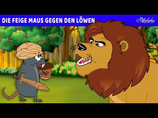 Die feige Maus gegen den Löwen | Märchen für Kinder | Gute Nacht Geschichte