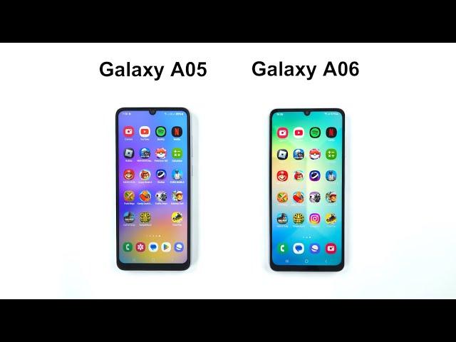 SAMSUNG A05 vs SAMSUNG A06 - SPEED TEST!