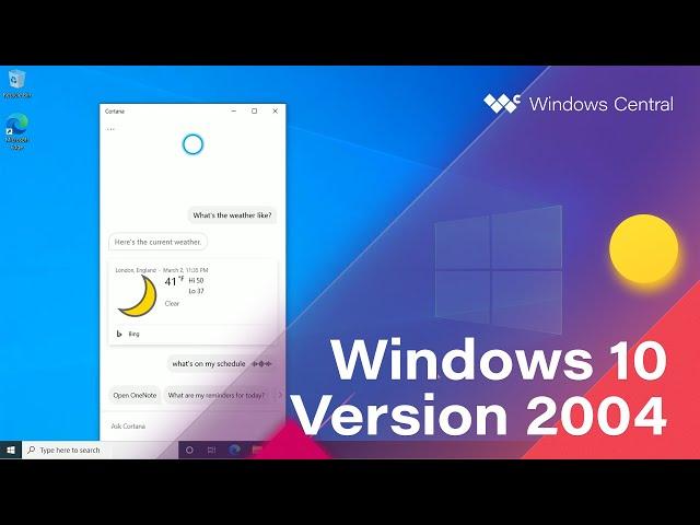 Windows 10 May 2020 Update - Official Release Demo (Version 2004)