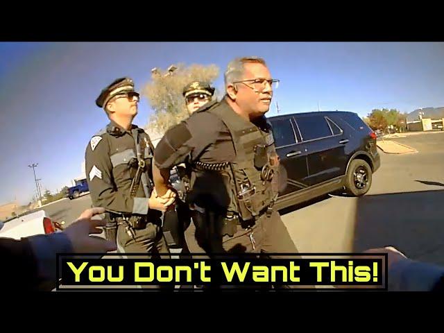 Fake Cop Pulls Over Real Cop | Doesn’t End Well!