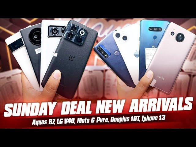 Oneplus 8T 30k Moto G Pure 9k Aquos R6 44k Sony Xperia 5 18k LG V30 16k Arrows F51A 32k Sunday Sale