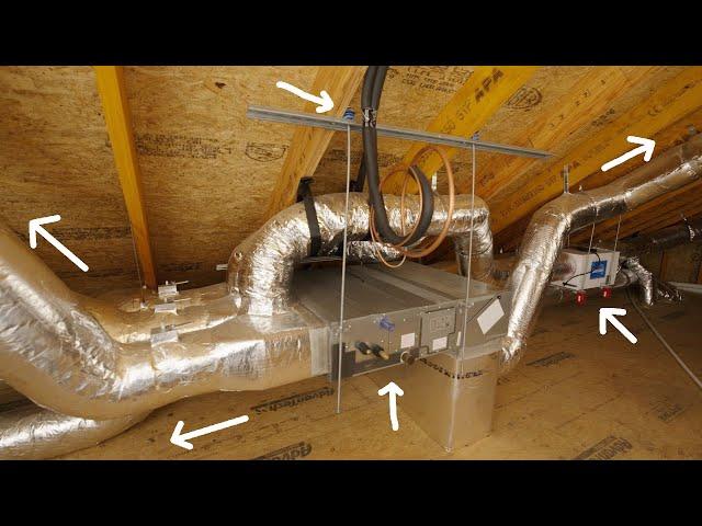 Mitsubishi HVAC At My House - Full System Tour