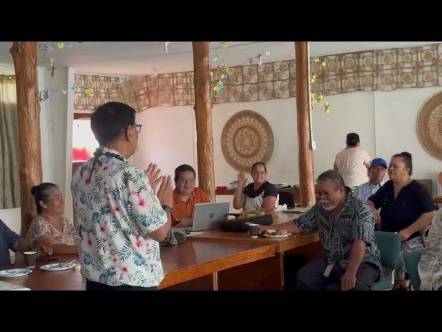 Community Singing in Kosrae