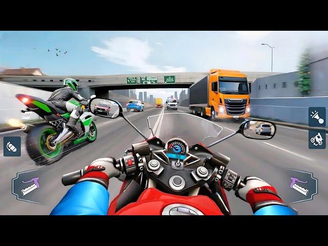 Moto World Tour Motorcycle Game | Ninja H2r Rider Gameplay