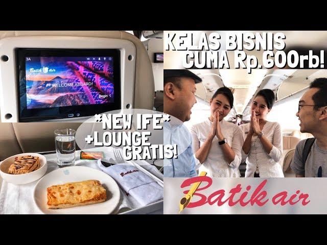 Batik Air Kelas Bisnis Terjangkau! ID8710 Jakarta ke Lampung (Feat. Rahmat Dhani)