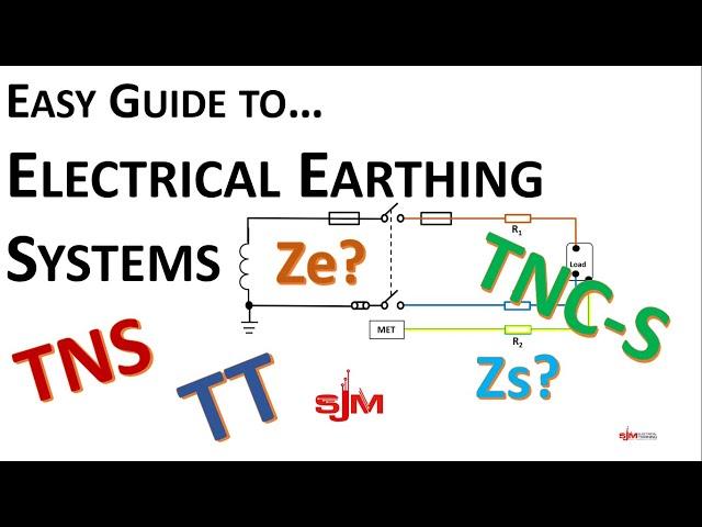 Earthing Systems, Ze & Zs Explained TT, TNC-S, TNS