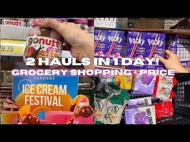 RELAXING ASMR | 2 Hauls in 1 Day Grocery Vlog + Prices | Dali Grocery | Landers Superstore