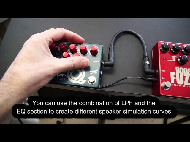 Tech 21 Q\Strip for Speaker Simulation