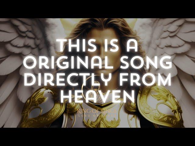 A REAL SONG FROM HEAVEN | ENGLISH VIDEO LYRIC #worshipmusic #truegod  #warfareprayer #praise #yhvh