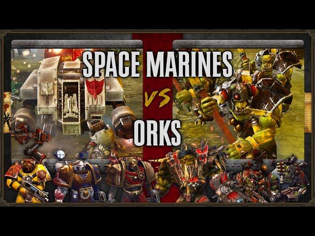 Warhammer 40,000: Dawn of War 2 - Faction Wars 2024 | Space Marines vs Orks