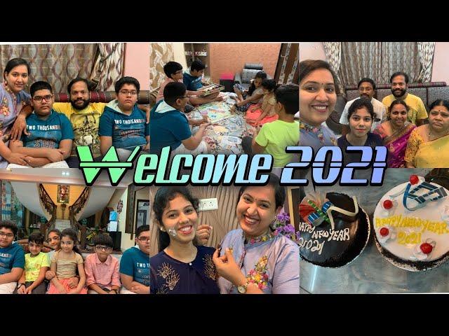 #welcome 2021|New Year resolution night 12pm vlog |celebration with family&friends|reshma rio talks