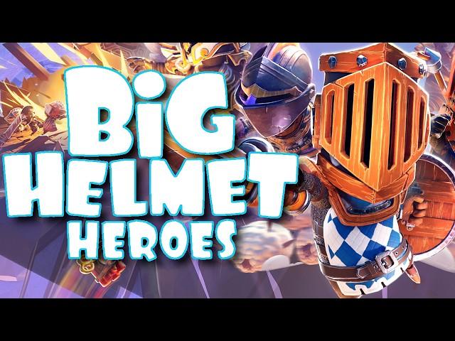 Big Helmet Heroes - Castle Crashers In 3D Go On A Quest To Slay Goblins & Rescue The Princess