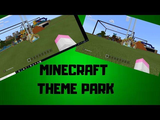 MINECRAFT FUNFAIR THEME PARK WORLD TOUR! | new minecraft theme park