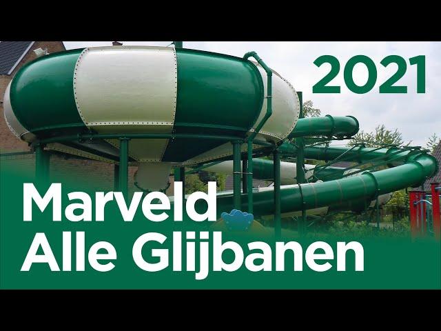 Alle Glijbanen (All Water Slides) 2021 - Marveld Recreatie, Groenlo