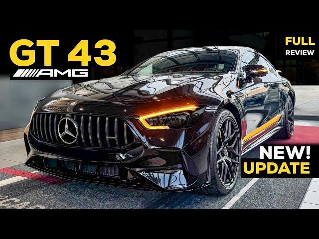 2025 Mercedes-AMG GT 43 4 Door Is a $119,000 SAVAGE Coupe NEW UPDATE Full Review Sound