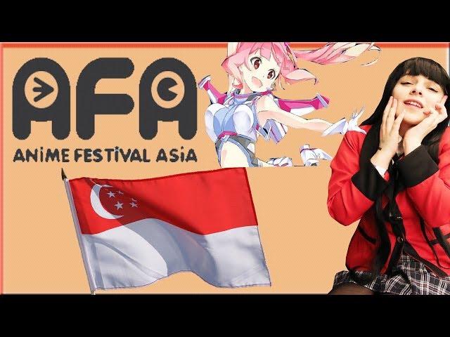 AFA (Anime Festival Asia) Singapore Vlog