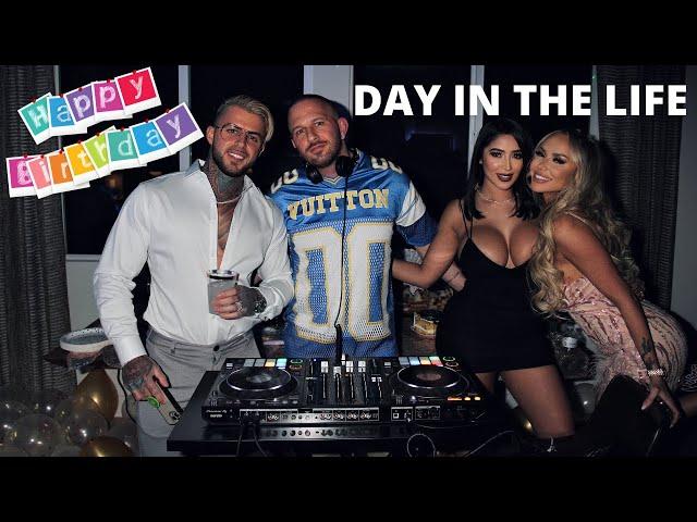 Day In The Life --- Wild Birthday Party For Dan D$ | Claudia Fijal