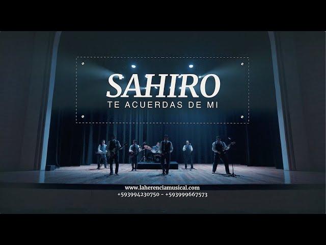 Te Acuerdas de Mi - Sahiro