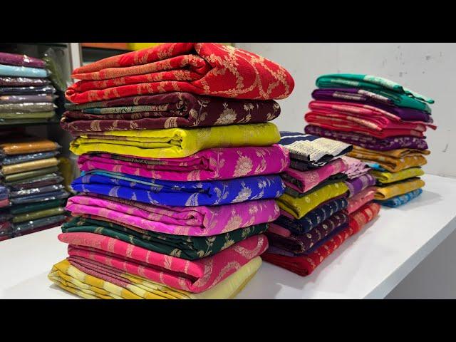 Banarasi Russian Silk Crepe Georgette Silk Saree