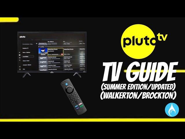 Pluto TV Guide Walkthrough (updated channels list) (TV Surfing in Walkerton/Brockton)