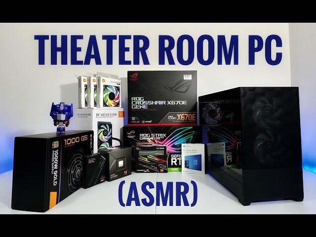 Home Theater PC Build -ASMR Edition (Ryzen 9 7900X/Asus ROG Crosshair X670E Gene Build)