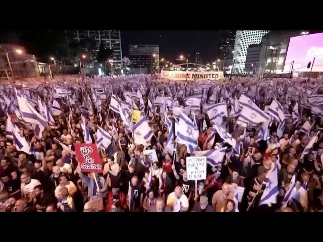 Israelis continue protests ahead of 75th Independence Day