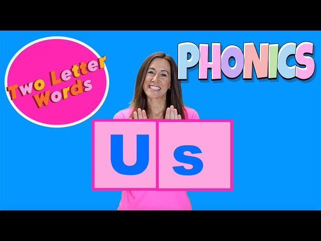 Two Letter Words In Us An If | Phonics For Kids | Phonics Lessons | Preschool Learning Patty Shukla