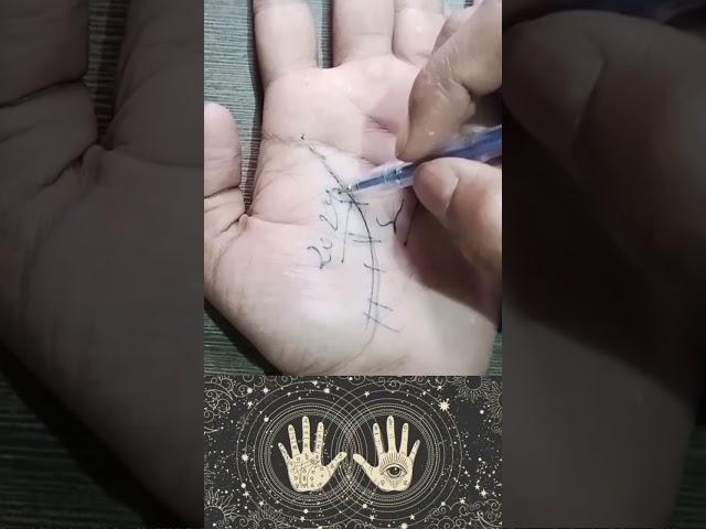 Rajyoga Life line in your palm #rajyoga #astrology #palmistry