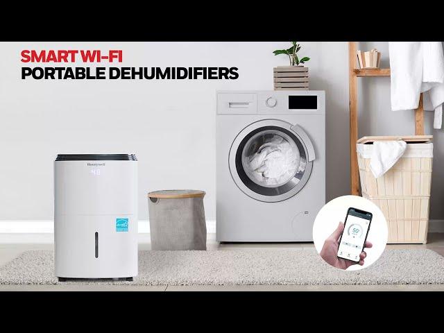 Honeywell Smart Dehumidifiers with Alexa/ Google Home Voice Control