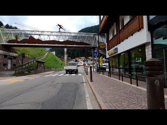1 Hour Scenic Cycling Workout Alps ‍️ Monte Pana Dolomiti Italy Ultra HD