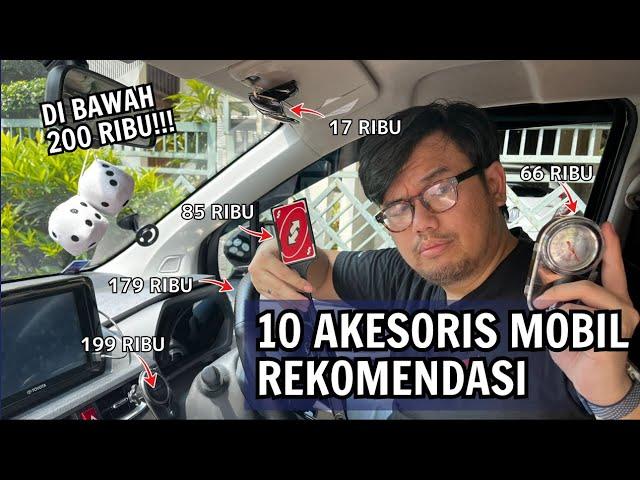 10 AKSESORIS MOBIL DI BAWAH RP200 RIBU UNTUK TOYOTA VELOZ‼️ | REVIEW GADGET & AKSESORIS