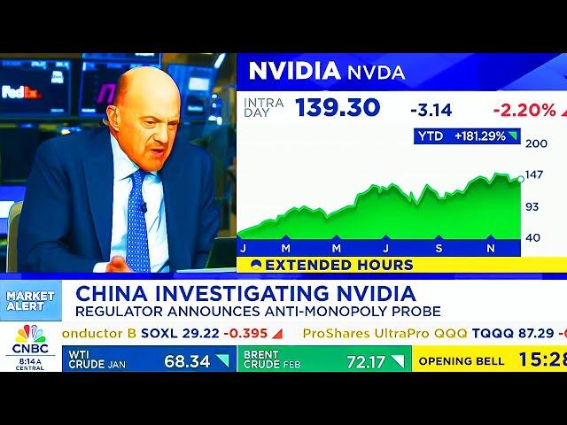 CNBC Today On NVIDIA, NVIDIA China Investigation, NVIDIA Stock - NVDA Update