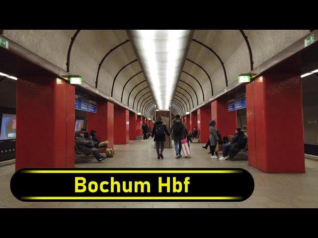 Stadtbahn Station Bochum Hbf - Bochum  - Walkthrough 